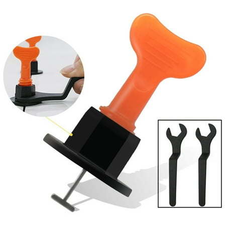 SANWOOD Tile Leveler 50 Set Reusable Alignment Tile Leveler T-Pin Floor Locator Wrench Leveling Tools 
SANWOOD Tile Leveler 50 Set Reusable Alignment Tile Leveler T-Pin Floor Locator Wrench Leveling Tools