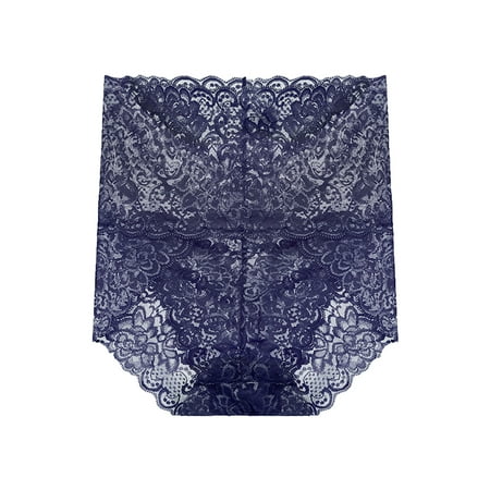 SBYOJLPB Women s waist Women s Mid Waist Thin Hip Lift Sexy Transparent Sexy Lace Briefs Underwear Dark Blue 6(L)
SBYOJLPB Women s waist Women s Mid Waist Thin Hip Lift Sexy Transparent Sexy Lace Briefs Underwear Dark Blue 6(L)