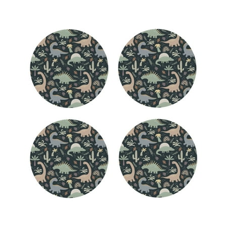Leather Coasters with Heat-resistant for Drinks cartoon cute Dinosaur print -标题2 Round Shape
Leather Coasters with Heat-resistant for Drinks cartoon cute Dinosaur print -标题2 Round Shape