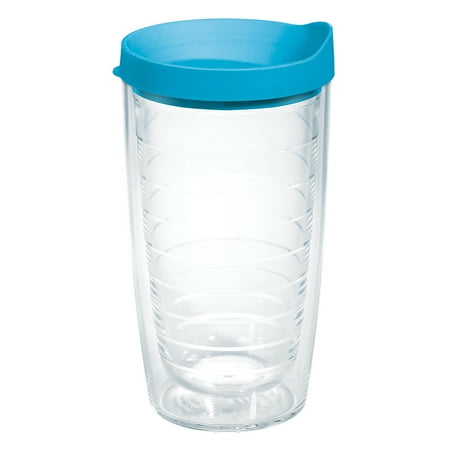 Tervis Clear & Colorful Lidded Made in USA Double Walled Insulated Tumbler Travel Cup Keeps Drinks Cold & Hot 16oz Turquoise Lid
Tervis Clear & Colorful Lidded Made in USA Double Walled Insulated Tumbler Travel Cup Keeps Drinks Cold & Hot 16oz Turquoise Lid