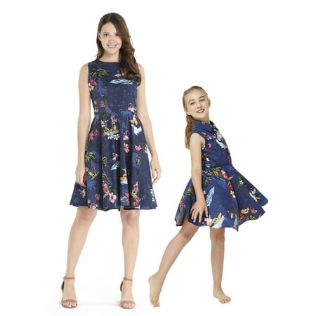 Matching Hawaiian Luau Mother Vintage Daughter Shirt Dress in Christmas Santa in Hawaii
Matching Hawaiian Luau Mother Vintage Daughter Shirt Dress in Christmas Santa in Hawaii