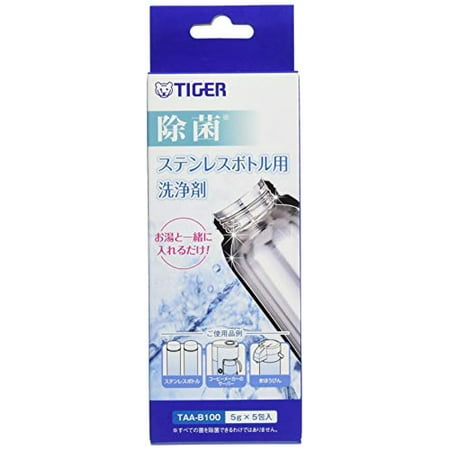 Tiger thermos (TIGER) Cleaning agent for stainless steel bottles white 5g×5 packs Cleaning agent for stainless steel bottles TAA-B100-Z
Tiger thermos (TIGER) Cleaning agent for stainless steel bottles white 5g×5 packs Cleaning agent for stainless steel bottles TAA-B100-Z