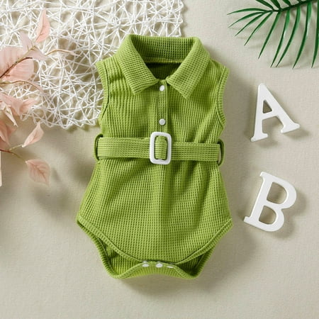 Leesechin Baby Bodysuit Toddler Kids Girl Fashion Cute Comfortable Solid Color Belt Sling Romper Jumpsuit on Clearance
Leesechin Baby Bodysuit Toddler Kids Girl Fashion Cute Comfortable Solid Color Belt Sling Romper Jumpsuit on Clearance