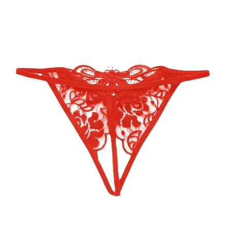 Zuwimk Womens Panties Women s Hollowed Out Low Waisted Cotton Thong Panties Soft Exotic Underwear Red One Size
Zuwimk Womens Panties Women s Hollowed Out Low Waisted Cotton Thong Panties Soft Exotic Underwear Red One Size