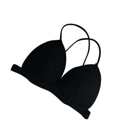 maytalsoy Wireless Bra Breathable Push up Bralette Threaded Cotton Front Buckle Underwear black
maytalsoy Wireless Bra Breathable Push up Bralette Threaded Cotton Front Buckle Underwear black