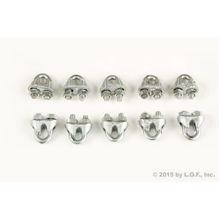 Red Hound Auto 10 Galvanized Zinc Plated Wire Rope Clip Clamp Chain 1/8 Inch M1 1mm
Red Hound Auto 10 Galvanized Zinc Plated Wire Rope Clip Clamp Chain 1/8 Inch M1 1mm