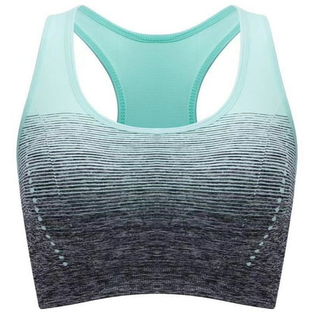 TINYSOME Women Seamless Padded Sports Bra Gradient Contrast Color H-Back Yoga Bralette Wire-Free Stretch Quick Dry Fitness Vest
TINYSOME Women Seamless Padded Sports Bra Gradient Contrast Color H-Back Yoga Bralette Wire-Free Stretch Quick Dry Fitness Vest