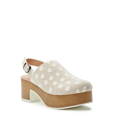 No Boundaries Women s Heeled Clogs