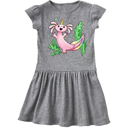 Inktastic Axolotl Unicorn with Rainbow Tail Bubbles and Seaweed. Gift Toddler Girl Dress
Inktastic Axolotl Unicorn with Rainbow Tail Bubbles and Seaweed. Gift Toddler Girl Dress