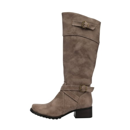 Boots for Women Clearance Deals! Verugu Low Heel Comfort Winter Boots Women s Knee-High Boots Women s Winter Boots With Belt Buckle Round Toe Low Heel Side Zipper Warm High Boots Beige 38
Boots for Women Clearance Deals! Verugu Low Heel Comfort Winter Boots Women s Knee-High Boots Women s Winter Boots With Belt Buckle Round Toe Low Heel Side Zipper Warm High Boots Beige 38