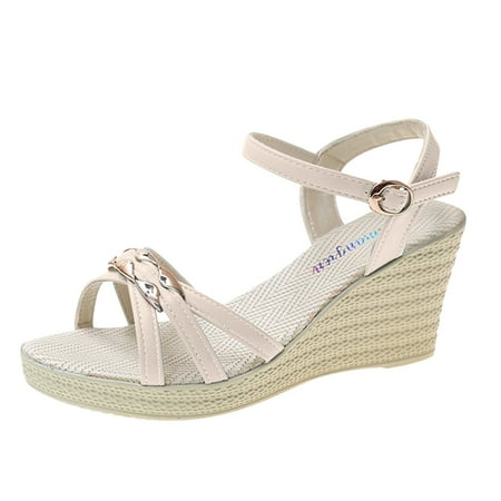 gvdentm Sandals Women Spring Mouth Wedge Heel Sandals Shoes Fashion Fish Comfortable Sandals for Women Wide Width
gvdentm Sandals Women Spring Mouth Wedge Heel Sandals Shoes Fashion Fish Comfortable Sandals for Women Wide Width