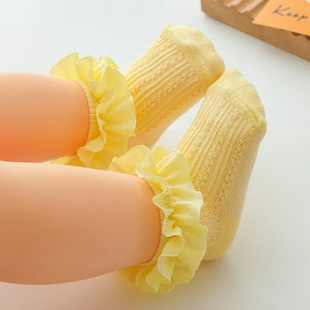 Yellow Girls socks Spring and Autumn 2022 Lolita children s lace socks Lace baby baby Princess socks solid color
Yellow Girls socks Spring and Autumn 2022 Lolita children s lace socks Lace baby baby Princess socks solid color