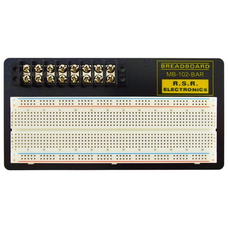 830 Point Solderless Breadboard with 8 Position Terminal Block