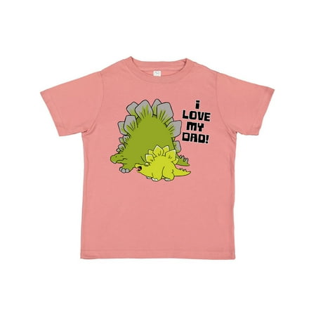 Inktastic I Love My Dad with Baby and Daddy Stegosauruses Gift Toddler Boy or Toddler Girl T-Shirt
Inktastic I Love My Dad with Baby and Daddy Stegosauruses Gift Toddler Boy or Toddler Girl T-Shirt