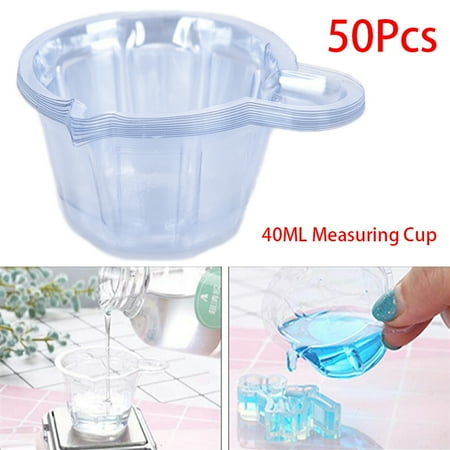 50Pcs 40ML Plastic Disposable Cups Dispenser DIY Epoxy Resin Jewelry Making Tool
50Pcs 40ML Plastic Disposable Cups Dispenser DIY Epoxy Resin Jewelry Making Tool