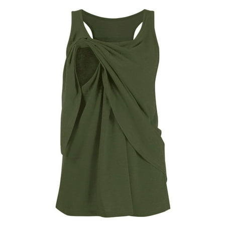 Tangnade Maternity Clothes Fashion Women Maternity Nursing Wrap Double Layer Sleeveless Blouse T Shirt
Tangnade Maternity Clothes Fashion Women Maternity Nursing Wrap Double Layer Sleeveless Blouse T Shirt