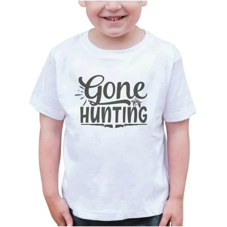 7 ate 9 Apparel Kids Hunting Shirts - Gone Hunting White T-Shirt 2T
7 ate 9 Apparel Kids Hunting Shirts - Gone Hunting White T-Shirt 2T
