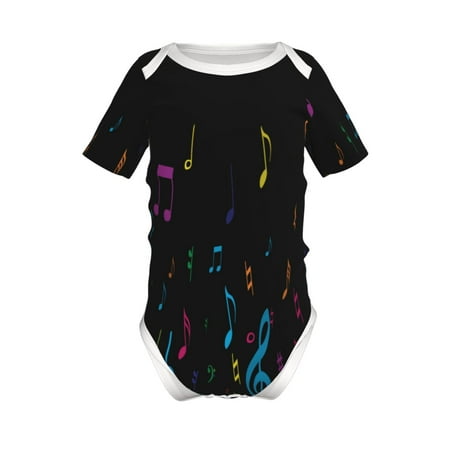 Junzan Color Musical Notes Print Short-Sleeve Baby Climbing Clothes Bodysuits for Infant One-Piece for Baby Boys & Girls Baby Clothes Baby Romper with Snap Closure-2 Years
Junzan Color Musical Notes Print Short-Sleeve Baby Climbing Clothes Bodysuits for Infant One-Piece for Baby Boys & Girls Baby Clothes Baby Romper with Snap Closure-2 Years