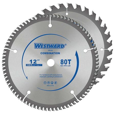 Westward 24EL64 Circular Saw Blades