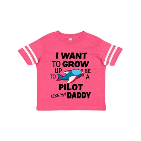 Inktastic I Want To Grow up To Be a Pilot Like My Daddy Gift Toddler Boy or Toddler Girl T-Shirt
Inktastic I Want To Grow up To Be a Pilot Like My Daddy Gift Toddler Boy or Toddler Girl T-Shirt