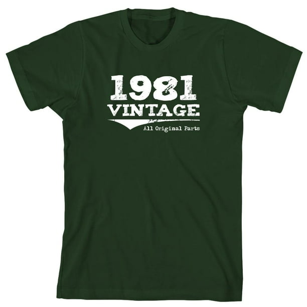 Vintage 1981 All Original Parts Men's Shirt - ID: 952