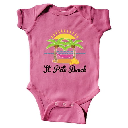 Inktastic St. Pete Beach Florida Vacation Gift Baby Girl Bodysuit