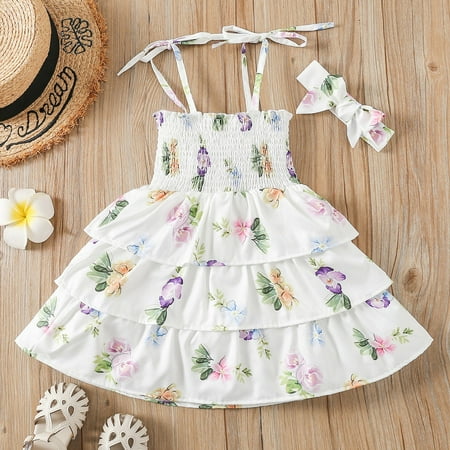 Dyfzdhu Girls Dress Toddler Kids Girls Riched Ruffles Flower Strap Summer Beach Dress Princess Dresses Casual Clothes 4Y
Dyfzdhu Girls Dress Toddler Kids Girls Riched Ruffles Flower Strap Summer Beach Dress Princess Dresses Casual Clothes 4Y