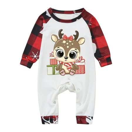 Christmas Pajamas for Family Parent-Child Outfit Winter Fall Sleepwear Matching Cute Big Headed Deer Print Pjs Plaid Long Sleeve Tops Pants Soft Casusal Holiday Sleepwear Pajama Sets
Christmas Pajamas for Family Parent-Child Outfit Winter Fall Sleepwear Matching Cute Big Headed Deer Print Pjs Plaid Long Sleeve Tops Pants Soft Casusal Holiday Sleepwear Pajama Sets