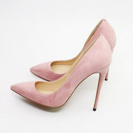 YCNYCHCHY Spring Elegant Fashion Women Pumps Suede Leather High Heels Black Purple Pointed Toe Big Size Wedding Prom Party Shoes
YCNYCHCHY Spring Elegant Fashion Women Pumps Suede Leather High Heels Black Purple Pointed Toe Big Size Wedding Prom Party Shoes