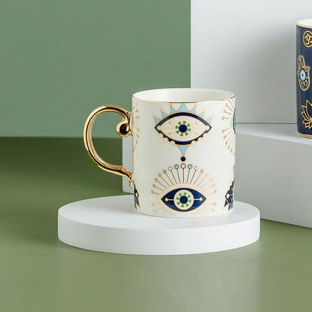 NUOLUX Ceramic Coffee Mug Decorative Eye Pattern Coffee Milk Cup Tea Cup Beverage Cup
NUOLUX Ceramic Coffee Mug Decorative Eye Pattern Coffee Milk Cup Tea Cup Beverage Cup
