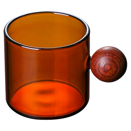 Glass Coffee Mugs | Large Wide Mouth Coffee Cup | Clear Espresso Cups with Wood Handle Lead-Free Drinking Glassware Beverage Mugs 120ml
Glass Coffee Mugs | Large Wide Mouth Coffee Cup | Clear Espresso Cups with Wood Handle Lead-Free Drinking Glassware Beverage Mugs 120ml