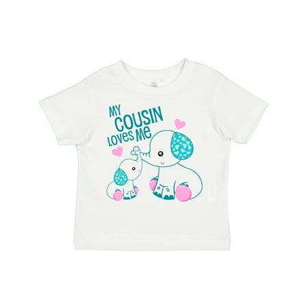 Inktastic My Cousin Loves Me-cute Elephants Gift Toddler Boy or Toddler Girl T-Shirt
Inktastic My Cousin Loves Me-cute Elephants Gift Toddler Boy or Toddler Girl T-Shirt