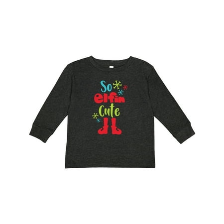 Inktastic So Elfin Cute Elf Shoes Snowflakes Christmas Gift Toddler Boy or Toddler Girl Long Sleeve T-Shirt
Inktastic So Elfin Cute Elf Shoes Snowflakes Christmas Gift Toddler Boy or Toddler Girl Long Sleeve T-Shirt