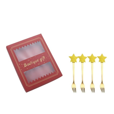Fufafayo Today Deals Stainless Steel Fork Creationary Christmas Tableware Coffee Fork Dessert Fork Gift Box Set
Fufafayo Today Deals Stainless Steel Fork Creationary Christmas Tableware Coffee Fork Dessert Fork Gift Box Set