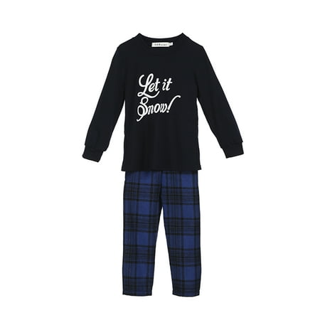 Xmas Family 2PCS Matching Pajama Plaid Top Long Pants Set Christmas Sleepwear Nightwear
Xmas Family 2PCS Matching Pajama Plaid Top Long Pants Set Christmas Sleepwear Nightwear