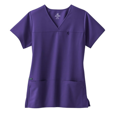 Jockey Tru Fit Crossover V-Neck Scrub Top| Style 2299