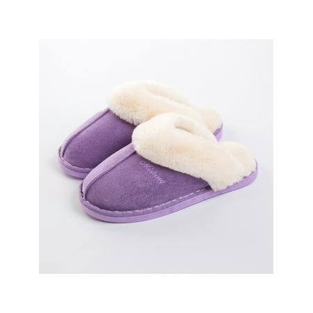 Rockomi Women Men Fuzzy Slipper Plush Lined Warm Shoes Home Slippers Womens Mens Lightweight Casual House Shoe Non-slip Fluffy Booties Purple US 6-7 Women
Rockomi Women Men Fuzzy Slipper Plush Lined Warm Shoes Home Slippers Womens Mens Lightweight Casual House Shoe Non-slip Fluffy Booties Purple US 6-7 Women