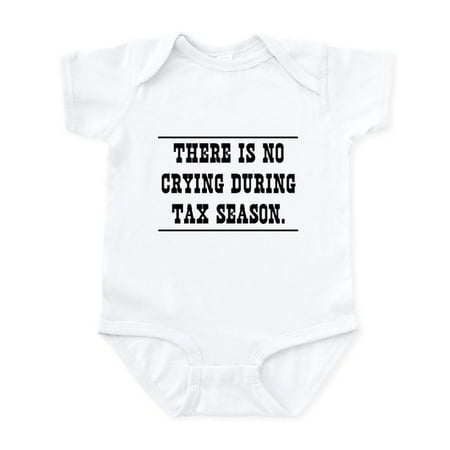 CafePress - No Crying During Tax Season Body Suit - Baby Light Bodysuit Size Newborn - 24 Months
CafePress - No Crying During Tax Season Body Suit - Baby Light Bodysuit Size Newborn - 24 Months