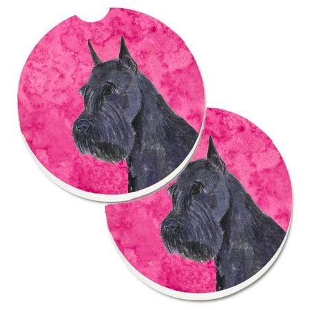 Carolines Treasures SS4799-PKCARC Pink Schnauzer Set of 2 Cup Holder Car Coasters Large multicolor
Carolines Treasures SS4799-PKCARC Pink Schnauzer Set of 2 Cup Holder Car Coasters Large multicolor