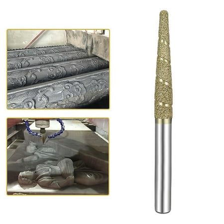 Ball Nose End Tapered Ball Nose End Carving Tools For Rock Marble