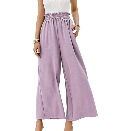 Jeans for Women Womens Jeans Women Casual Plain Cotton Linen Drawstring Elastic Waist Long Wide Leg Pants Maternity Leggings Bell Bottom Jeans for Women Clearance Purple M
Jeans for Women Womens Jeans Women Casual Plain Cotton Linen Drawstring Elastic Waist Long Wide Leg Pants Maternity Leggings Bell Bottom Jeans for Women Clearance Purple M