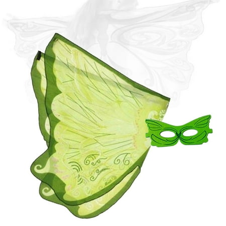 Butterfly Fairy Wing Fancy Dress Costume Princess Dress Up For Kids Photo Prop