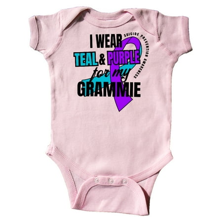 Inktastic Suicide Prevention I Wear Teal and Purple for My Grammie Gift Baby Boy or Baby Girl Bodysuit
Inktastic Suicide Prevention I Wear Teal and Purple for My Grammie Gift Baby Boy or Baby Girl Bodysuit
