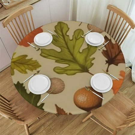 Tllo0ord Fall Thanksgiving Round Tablecloths Table Covers with Fitted Tablecloth Circular Tablecloths for Indoor Outdoor Party Dinner Fit Table 38-42
Tllo0ord Fall Thanksgiving Round Tablecloths Table Covers with Fitted Tablecloth Circular Tablecloths for Indoor Outdoor Party Dinner Fit Table 38-42