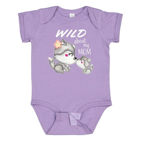 Inktastic Wild About My Mom- Mother and Baby Wolves Gift Baby Boy or Baby Girl Bodysuit
Inktastic Wild About My Mom- Mother and Baby Wolves Gift Baby Boy or Baby Girl Bodysuit