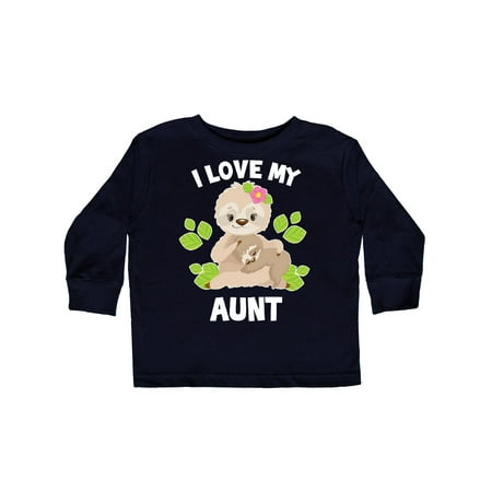 Inktastic Cute Sloth I Love My Aunt with Green Leaves Gift Toddler Boy or Toddler Girl Long Sleeve T-Shirt
Inktastic Cute Sloth I Love My Aunt with Green Leaves Gift Toddler Boy or Toddler Girl Long Sleeve T-Shirt