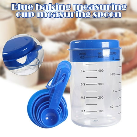 Alexsix 500ML Measuring Cup Measuring Spoon Measuring Spoon Environmentally Friendly PVC Plastic Baking 7-piece Combination Set
Alexsix 500ML Measuring Cup Measuring Spoon Measuring Spoon Environmentally Friendly PVC Plastic Baking 7-piece Combination Set