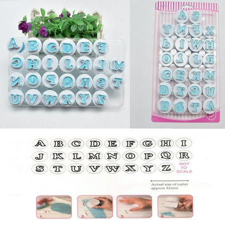 Fogcroll 1 Set Dessert Mold Creative Shape Reusable Plastic Alphabet Letter Numbers Fondant Cake Mold for Home
Fogcroll 1 Set Dessert Mold Creative Shape Reusable Plastic Alphabet Letter Numbers Fondant Cake Mold for Home