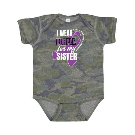 Inktastic I Wear Purple for My Sister Cystic Fibrosis Awareness Gift Baby Boy or Baby Girl Bodysuit
Inktastic I Wear Purple for My Sister Cystic Fibrosis Awareness Gift Baby Boy or Baby Girl Bodysuit
