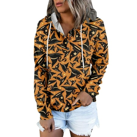 RPVATI Hoodies Dress for Women Long Sleeve Graphic Outfits Tunic Sweatshirts for Women Hooded Pocket Button Down Womens Pullover Tops Fall Henley V Neck Drawstring Vintage Clothes for Women Orange XXL
RPVATI Hoodies Dress for Women Long Sleeve Graphic Outfits Tunic Sweatshirts for Women Hooded Pocket Button Down Womens Pullover Tops Fall Henley V Neck Drawstring Vintage Clothes for Women Orange XXL